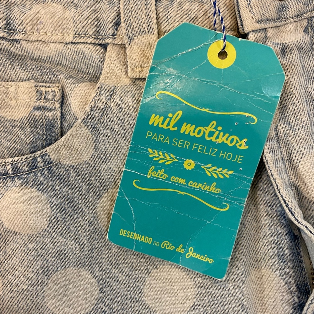 Farm Rio Denim Shorts - Picture 4 of 7